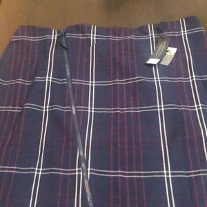 Lane Bryant 22 Plaid skirt